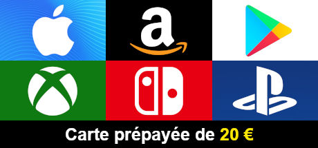 Cadeau du Challenge: Carte Prépayée de 20€