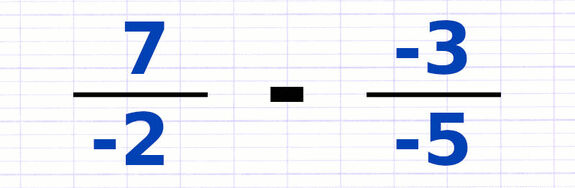 Exercice 3 : Appliquer la règle des signes aux fractions