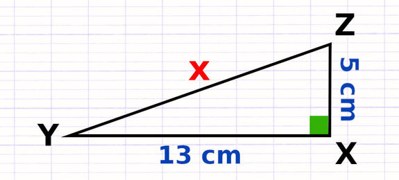 Exercice 3 : Calculer la longueur d’une hypoténuse avec le théorème de Pythagore