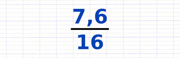 Exercice 3 : Écrire une fraction