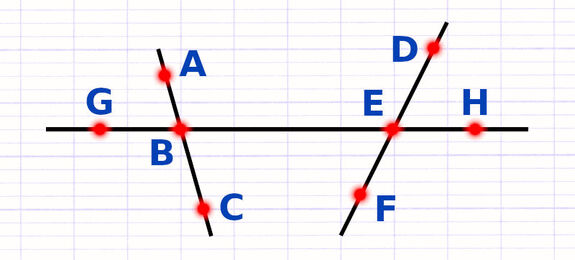 Exercice 3 : Reconnaître des angles alternes-externes